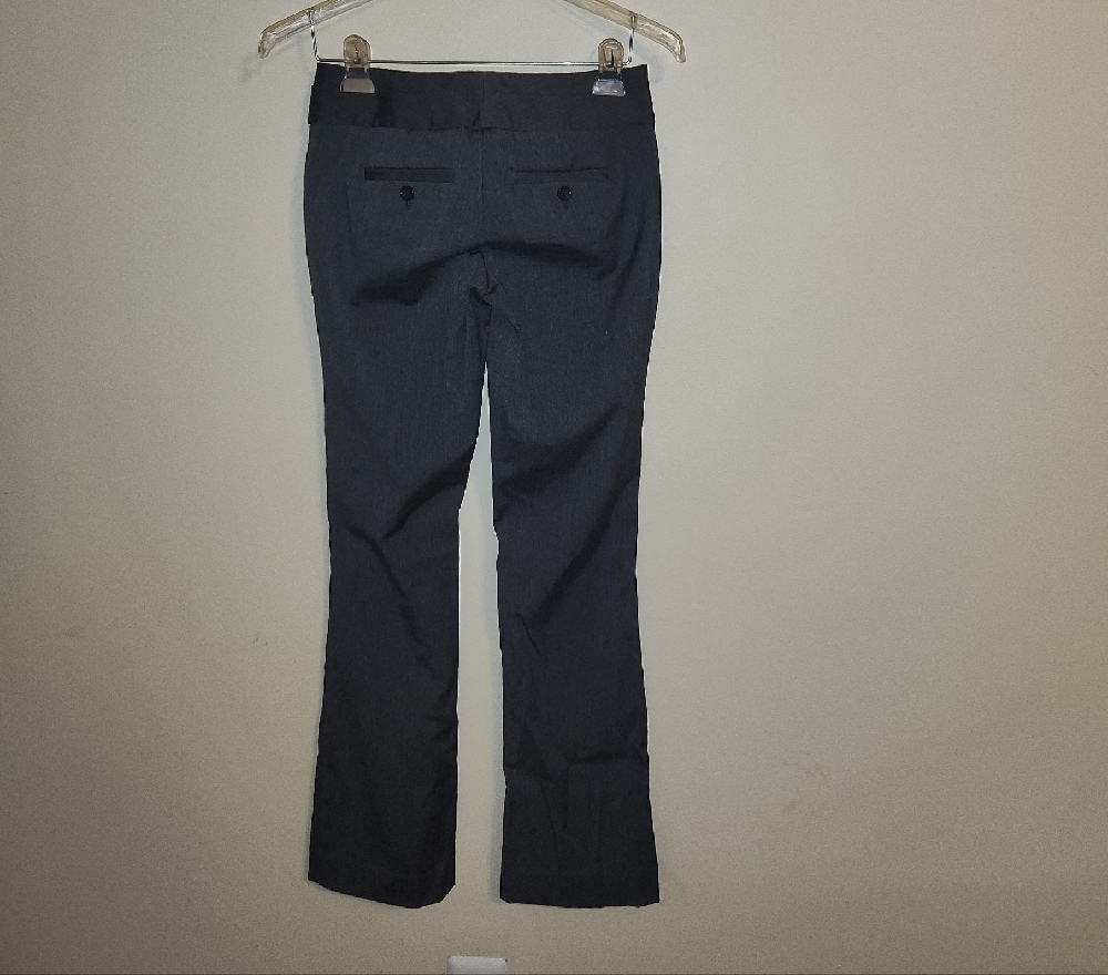 The Limited Charcoal Pinstripe Stretch Pants - Picture 3 of 9